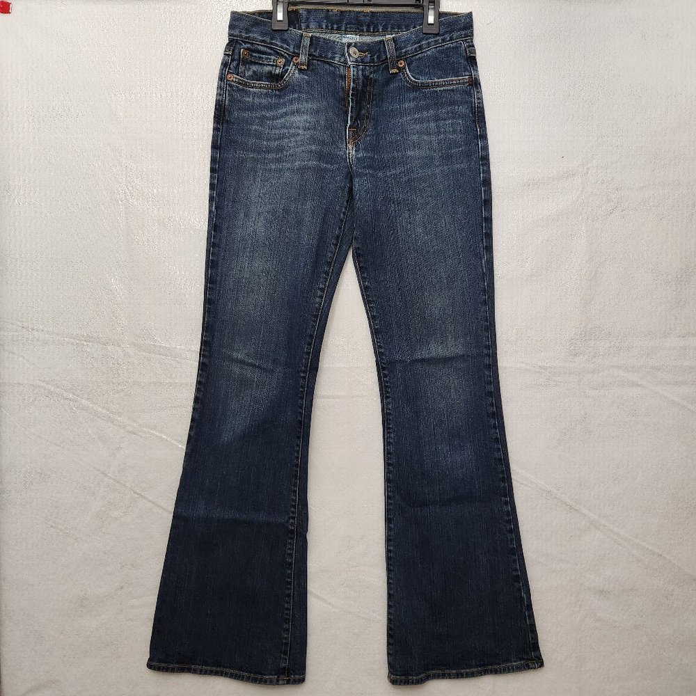 Lucky Brand Dungarees american classic med wash med rise denim jeans size 4 / 27